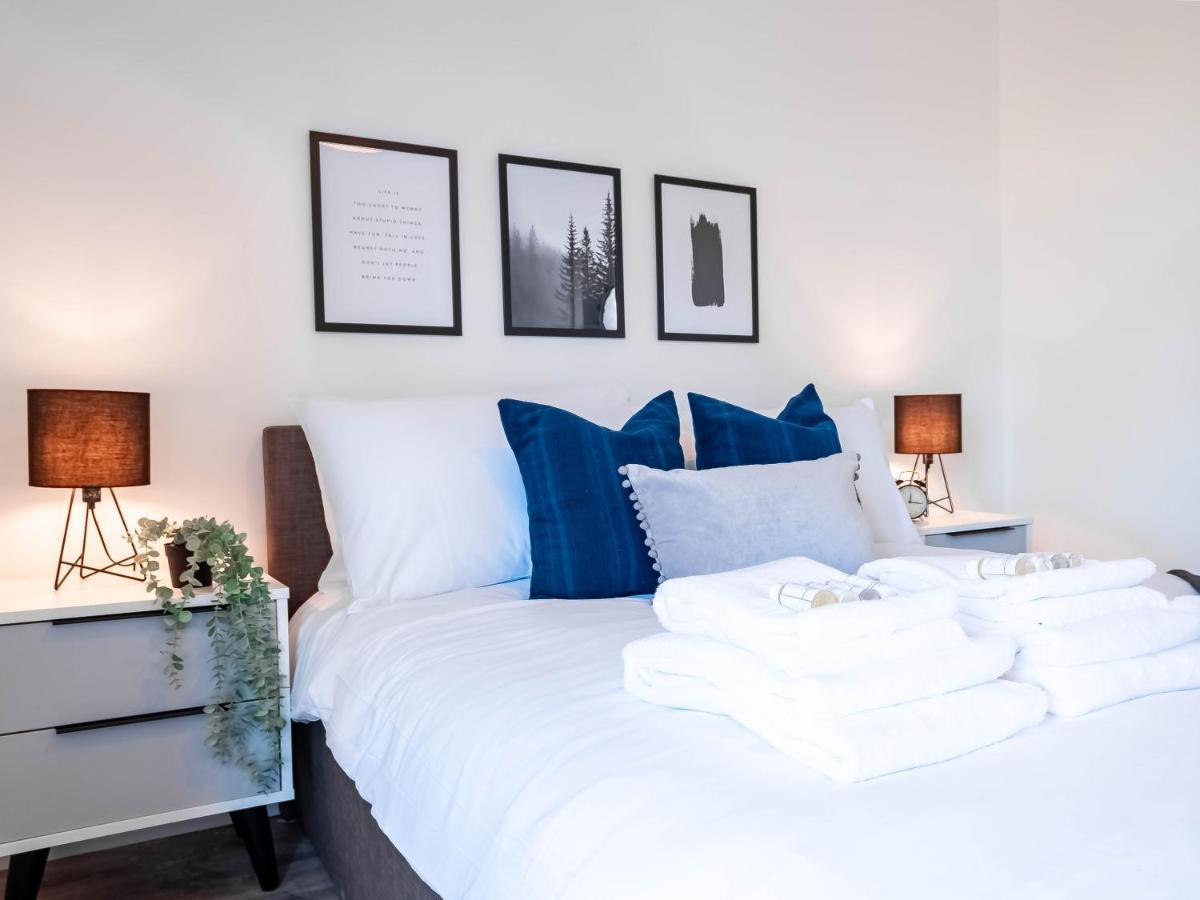 Luxe Interchange Apartment Near Old Trafford - Media City - The Quays Manchester Esterno foto