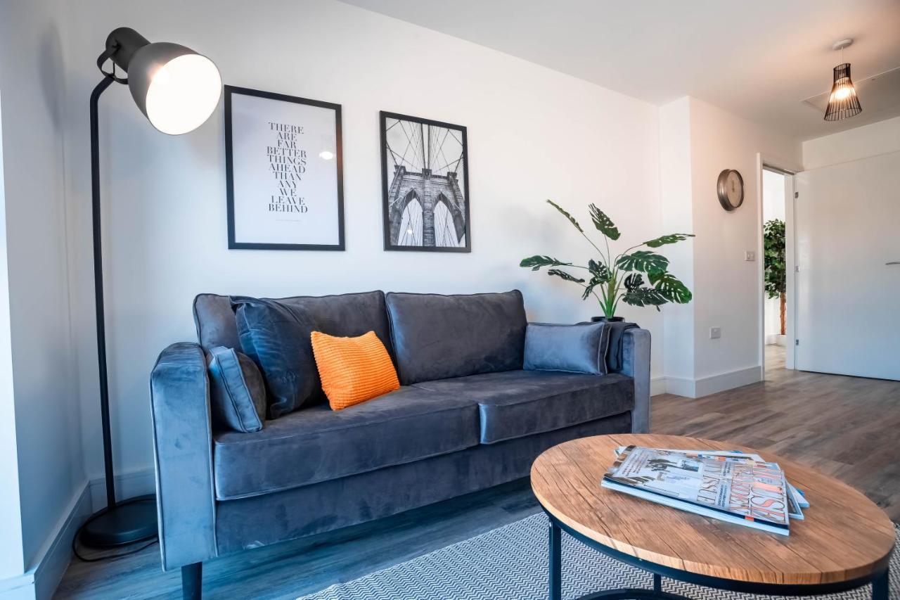 Luxe Interchange Apartment Near Old Trafford - Media City - The Quays Manchester Esterno foto