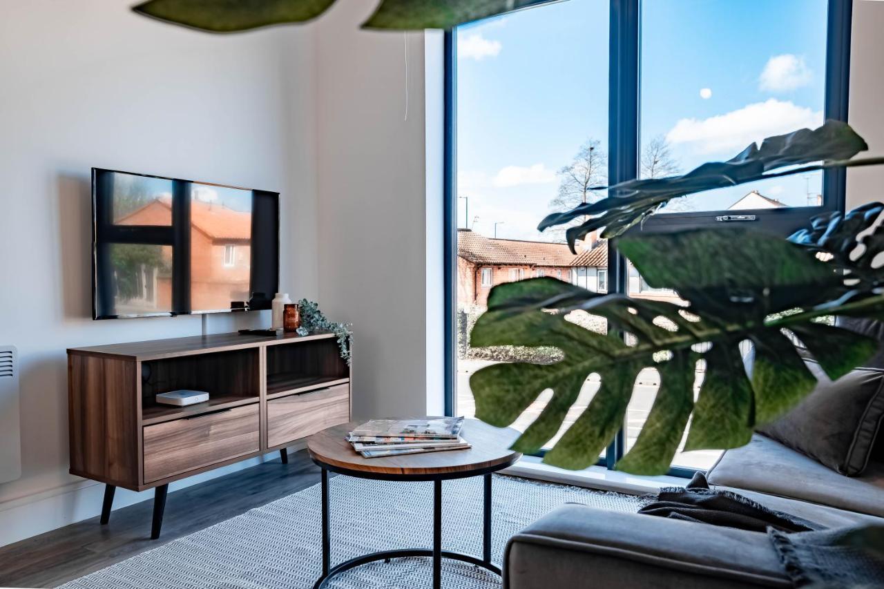 Luxe Interchange Apartment Near Old Trafford - Media City - The Quays Manchester Esterno foto